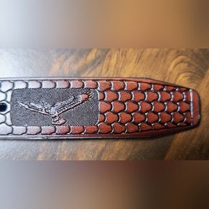 Canyon Sky Decorated Belt 48" From Buckle To Tip